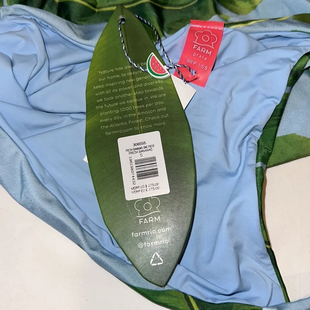 Farm Rio Fresh Bananas One-Piece Swimsuit - Picture 5 of 10